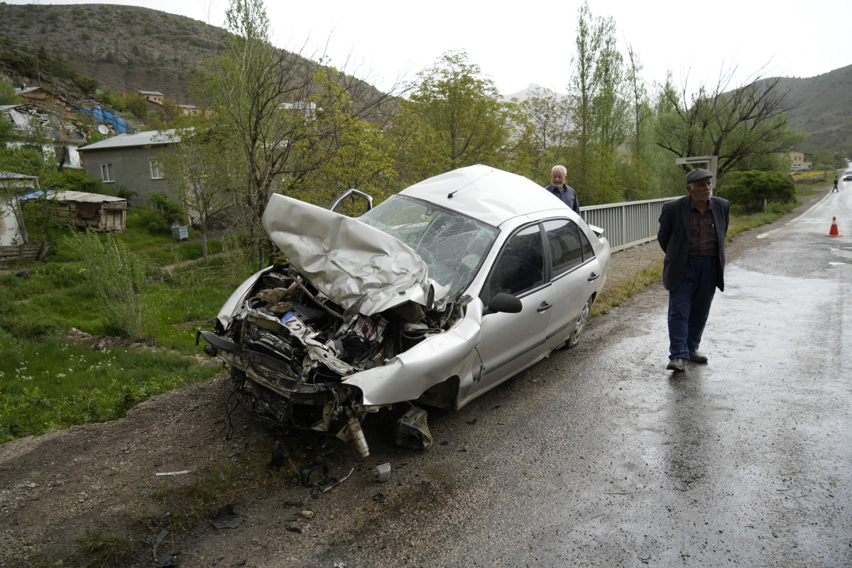 Gümüşhane'de Trafik Kazası