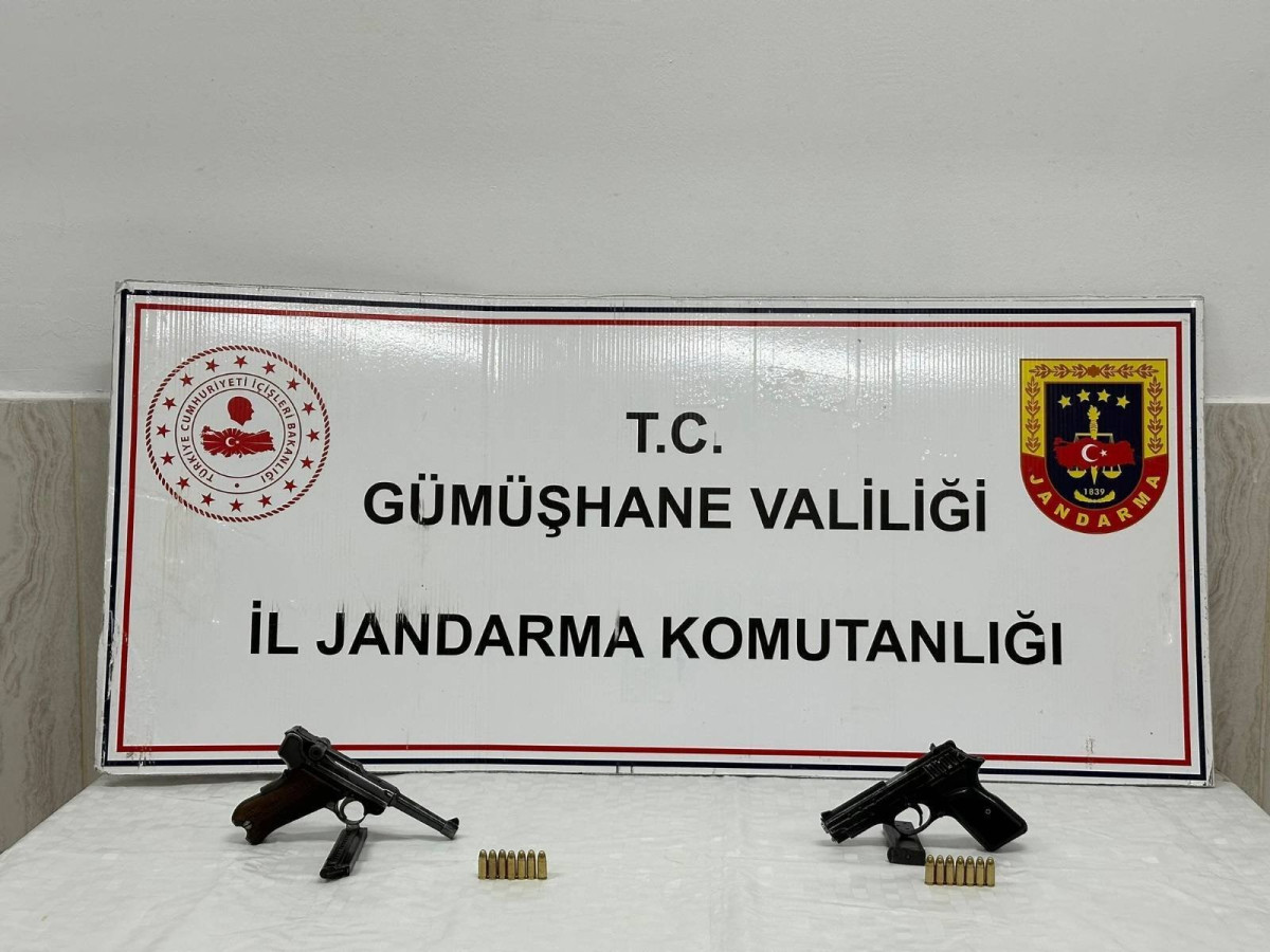 Gümüşhane’de jandarma ekipleri ruhsatsız silahlara geçit vermiyor